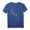 Bunte Abstrakte Kunst | Reiten lustiges Pferde T-Shirt – Perfektes Geschenk für Pferdeliebhaberinnen, Reiter und Pferdesportfans