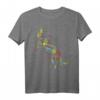 Bunte Abstrakte Kunst | Reiten lustiges Pferde T-Shirt – Perfektes Geschenk für Pferdeliebhaberinnen, Reiter und Pferdesportfans