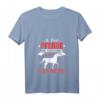 Damen Lustig So viele Pferde - Ich hab das schönste Pferd T-Shirt mit V-Ausschnitt – Perfektes Geschenk für Reiterinnen & Pferdeliebhaberinnen zu Geburtstag & Weihnachten