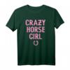 Crazy Horse Girl - Niedliches Pferd Mädchen Reitpferd Schuh T-Shirt für Pferdeliebhaberinnen und Reiterinnen