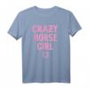 Crazy Horse Girl - Niedliches Pferd Mädchen Reitpferd Schuh T-Shirt für Pferdeliebhaberinnen und Reiterinnen