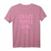 Crazy Horse Girl - Niedliches Pferd Mädchen Reitpferd Schuh T-Shirt für Pferdeliebhaberinnen und Reiterinnen