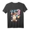Kinder 3 Jahre alt Ich bin 3 Pferd Pferdchen T-Shirt – Niedliches Geburtstagsoutfit für Jungen & Mädchen mit Pferdeliebe