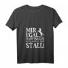 Damen Reiten Mir Egal Hauptsache Ich Kann In Den Stall Pferde T-Shirt mit V-Ausschnitt – Lustiges Reit-Motiv für Pferdefans und Reiterinnen, ideales Geschenk zu Weihnachten, Geburtstag & Vatertag