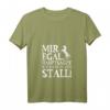 Damen Reiten Mir Egal Hauptsache Ich Kann In Den Stall Pferde T-Shirt mit V-Ausschnitt – Lustiges Reit-Motiv für Pferdefans und Reiterinnen, ideales Geschenk zu Weihnachten, Geburtstag & Vatertag