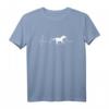 Pferd Herzschlag Pferde Reiten T-Shirt – Lustiges Pferdegeschenk für Reiter, Pferdeliebhaber & Pferdebesitzer zu Geburtstag, Weihnachten, Mutter- & Vatertag