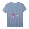 Damen Reiterin Prinzessin Kutscher Pferdekutsche T-Shirt mit V-Ausschnitt – Lustiges Pferdeliebhaberinnen-Shirt für Reit- und Pferdefans