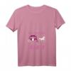 Damen Reiterin Prinzessin Kutscher Pferdekutsche T-Shirt mit V-Ausschnitt – Lustiges Pferdeliebhaberinnen-Shirt für Reit- und Pferdefans
