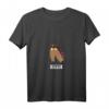 Damen Sexy Stute T-Shirt mit Lippenstift und Schleifen - Witziges, verrücktes Pferd für Partys, Reiterinnen und Pferdeliebhaberinnen