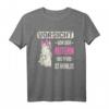 Vorsicht vor der Reiterin das Pferd ist harmlos - Lustiges Pferde T-Shirt für Reiter und Pferdeliebhaber, perfekt als Geschenk für Mädchen und Pferdefans
