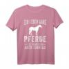 Pferd Reitstall Reiterin Pferdesport T-Shirt – Lustiges Motiv mit Spruch für Reiter & Pferdebesitzer, ideales Geschenk für Reitverein & Pferdefans