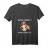 Guten Morgen? Ganz dünnes Eis! Lustiges Pferde Spruch V-Ausschnitt T-Shirt für Morgenmuffel, Schichtarbeiter & Pferdeliebhaber