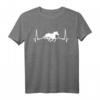 Mein Herz schlägt für Pferde T-Shirt - Geschenkidee für Pferdeliebhaber und Reiter