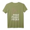 Reiterin Geschenk Scheiß auf den Prinzen ich nehme das Pferd T-Shirt - Lustiges Reiterinnen Shirt für Pferdeliebhaberinnen & Turnierfans
