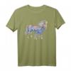 Pferde Motiv Pferd Reiten Tiermotiv Reitsport T-Shirt - Klassisch geschnitten mit doppeltem Saum für Reitsportfans