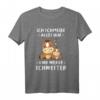Ich schmeiße alles hin und werde Schwester - Niedliches Pferd Geschwister T-Shirt für Babyankündigungen, Baby Shower & Gender Reveal