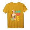 Kinder 6. Geburtstag Mädchen Ich Bin Schon 6 Pferde Geburtstags T-Shirt - Perfekt für Pferde-Motto und Geburtstagsfeier