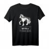 Life is better with a Tinker Pferd T-Shirt – Lustiges Reiter- und Pferdeliebhaber-Shirt für Damen, perfekt als Geschenk zum Geburtstag oder Weihnachten