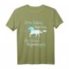 Zum Reiten Geboren Zur Schule Gezwungen - Niedliches Pferde Reiten T-Shirt für Mädchen, Reitsport & Geburtstagsgeschenk