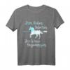 Zum Reiten Geboren Zur Schule Gezwungen - Niedliches Pferde Reiten T-Shirt für Mädchen, Reitsport & Geburtstagsgeschenk