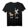 Pole Dance Like A Unicorn Geschenk T-Shirt – Lustiges und Sexy Pferd- und Einhorn-Design für Tänzerinnen und Einhorn-Fans