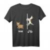Pole Dance Like A Unicorn Geschenk T-Shirt – Lustiges und Sexy Pferd- und Einhorn-Design für Tänzerinnen und Einhorn-Fans