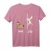 Pole Dance Like A Unicorn Geschenk T-Shirt – Lustiges und Sexy Pferd- und Einhorn-Design für Tänzerinnen und Einhorn-Fans