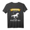 Pferd - Nicht perfekt, aber mein Pferd liebt mich T-Shirt – Lustiges Geschenk für Pferdebesitzer & Reitsportler