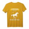 Pferd - Nicht perfekt, aber mein Pferd liebt mich T-Shirt – Lustiges Geschenk für Pferdebesitzer & Reitsportler