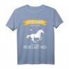 Pferd - Nicht perfekt, aber mein Pferd liebt mich T-Shirt – Lustiges Geschenk für Pferdebesitzer & Reitsportler