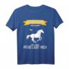 Pferd - Nicht perfekt, aber mein Pferd liebt mich T-Shirt – Lustiges Geschenk für Pferdebesitzer & Reitsportler