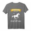 Pferd - Nicht perfekt, aber mein Pferd liebt mich T-Shirt – Lustiges Geschenk für Pferdebesitzer & Reitsportler