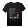 Damen Pferdespruch Reiterin Geschenk - Warmblut Pferde T-Shirt für Pferdeliebhaberinnen & Reiterinnen zu Weihnachten & Geburtstag