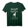 Vorsicht vor der Reiterin das Pferd ist harmlos T-Shirt – Lustiges Geschenk für Pferdeliebhaber, Reiter, Familie & Freunde zu Geburtstagen & Weihnachten