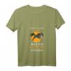 Damen Friesenpferd T-Shirt mit V-Ausschnitt - Lustiges Pferdemotiv für Reiterinnen & Pferdeliebhaberinnen