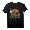 Offizielles Pferd Ross Schlafshirt - Lustiges Pyjama Nachthemd für Damen und Herren, perfektes Geschenk für Pferdeliebhaber, Langschläfer & Morgenmuffel