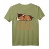 Offizielles Pferd Ross Schlafshirt - Lustiges Pyjama Nachthemd für Damen und Herren, perfektes Geschenk für Pferdeliebhaber, Langschläfer & Morgenmuffel