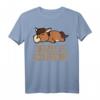 Offizielles Pferd Ross Schlafshirt - Lustiges Pyjama Nachthemd für Damen und Herren, perfektes Geschenk für Pferdeliebhaber, Langschläfer & Morgenmuffel