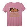 Offizielles Pferd Ross Schlafshirt - Lustiges Pyjama Nachthemd für Damen und Herren, perfektes Geschenk für Pferdeliebhaber, Langschläfer & Morgenmuffel