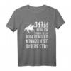 Reiten Wenn Sie Das Lesen Können Setzen Sie Mich Aufs Pferd T-Shirt – Perfektes Geschenk für Reiter, Pferdeliebhaber und Pferdesportfans zu Weihnachten, Geburtstag & Vatertag