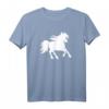 Pferde T-Shirt mit majestätischem Rassehengst und wehender Mähne – Perfekt als Geschenk für Reiter, Pferdeliebhaber & zu besonderen Anlässen