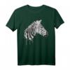 Zebra Aquarell T-Shirt für Pferdeliebhaber und Tierkunstfans – Minimalistisches Wildtier-Motiv für Outdoor & Safari-Abenteuer