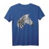Zebra Aquarell T-Shirt für Pferdeliebhaber und Tierkunstfans – Minimalistisches Wildtier-Motiv für Outdoor & Safari-Abenteuer