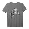 Zebra Aquarell T-Shirt für Pferdeliebhaber und Tierkunstfans – Minimalistisches Wildtier-Motiv für Outdoor & Safari-Abenteuer