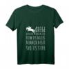 Damen VOM PFERD GEFALLEN Reiterin Spruch Pferdefreunde Geschenk T-Shirt mit V-Ausschnitt – Perfektes Geschenk für Pferdeliebhaber, Reiterinnen und Pferdefans