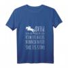 Damen VOM PFERD GEFALLEN Reiterin Spruch Pferdefreunde Geschenk T-Shirt mit V-Ausschnitt – Perfektes Geschenk für Pferdeliebhaber, Reiterinnen und Pferdefans