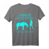 Lustiges Reiter T-Shirt für Kinder - Geboren zum Reiten, perfektes Geschenk für junge Pferdefreunde