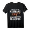 Unterschätze nie eine Frau mit Trakehner Pferd T-Shirt – Lustiges Pferde Design für Pferdeliebhaber, Reiter und Enthusiasten als Geschenk zum Geburtstag oder Weihnachten