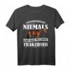 Unterschätze nie eine Frau mit Trakehner Pferd T-Shirt – Lustiges Pferde Design für Pferdeliebhaber, Reiter und Enthusiasten als Geschenk zum Geburtstag oder Weihnachten