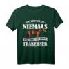 Unterschätze nie eine Frau mit Trakehner Pferd T-Shirt – Lustiges Pferde Design für Pferdeliebhaber, Reiter und Enthusiasten als Geschenk zum Geburtstag oder Weihnachten